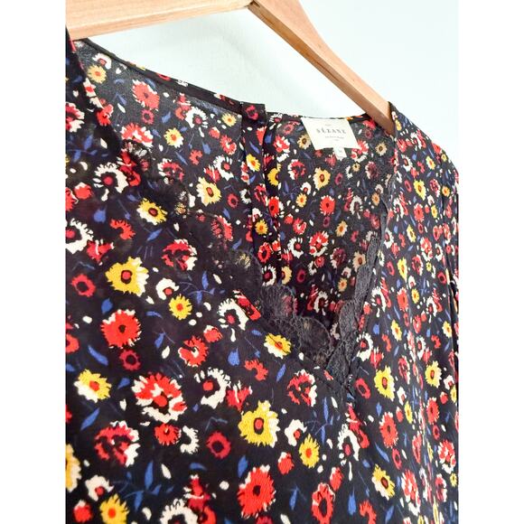Sézane | Sezane | Marina Floral Lace Blouse | Sz 34/2 - Picture 8 of 11